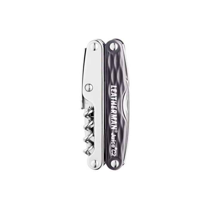 Мультитул Leatherman Juice C2-Granite gray (зі шкіряним чохлом) 