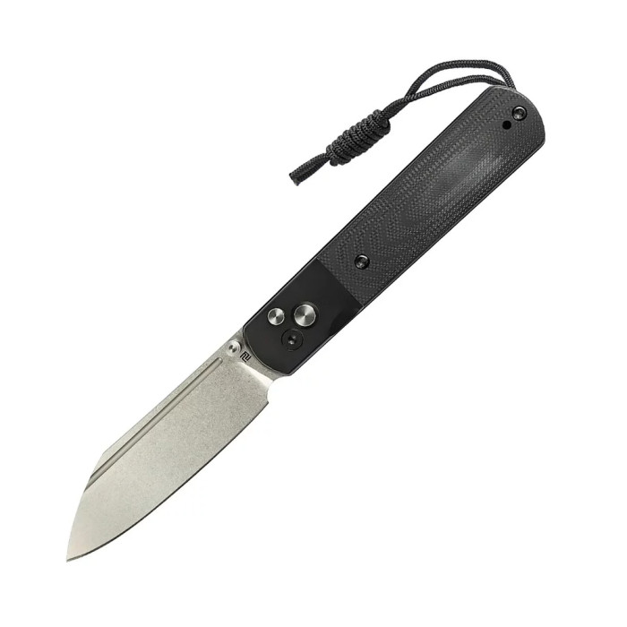 Ніж Artisan Holm, AR-RPM9, Black PVD Steel+Black G10 Inlay black 