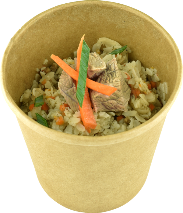 Рисова каша з телятиною Happy Elk (упаковка для запарювання) AM0002 