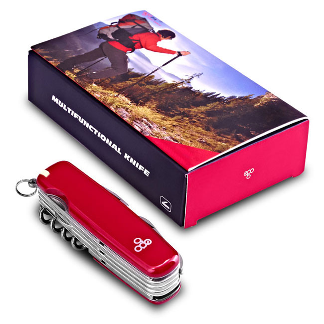 Ніж Ego A01. 11. 2, Червоний 