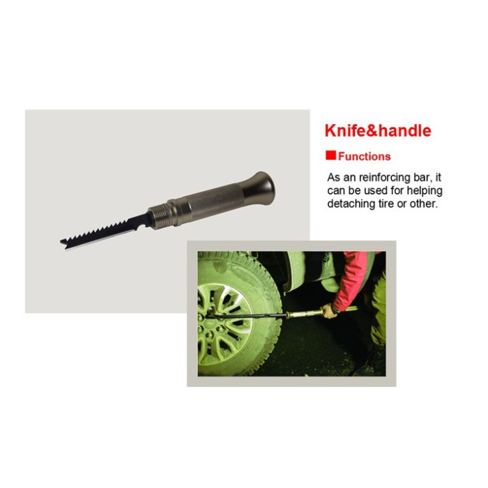 Мультифункціональна тактична лопата Kyson KS-802 