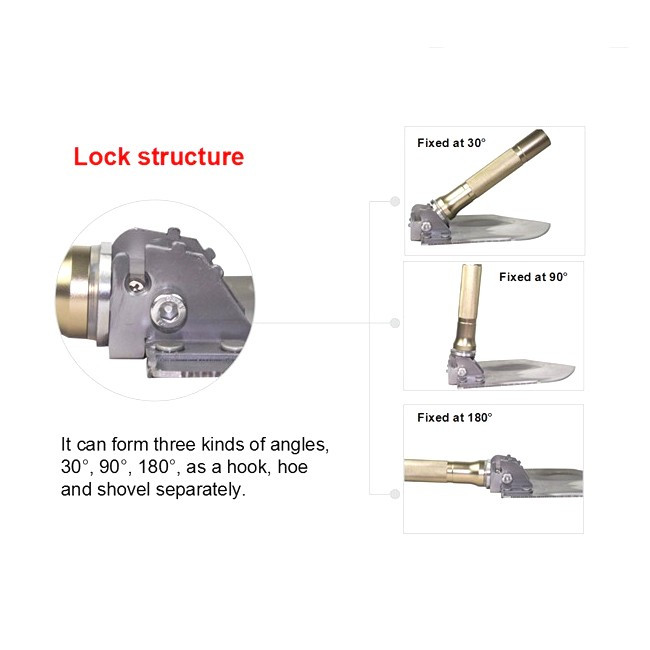 Мультифункціональна тактична лопата Kyson KS-802 
