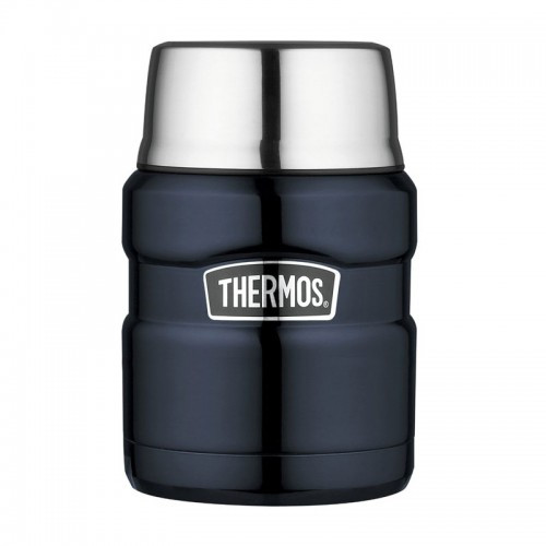 Термос для їжі Thermos з ложкою 470мл синій (173020) 