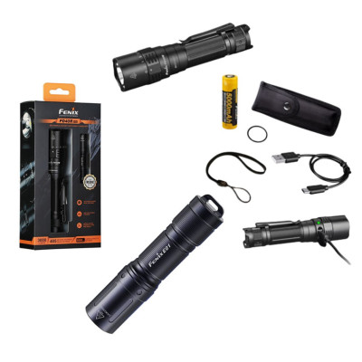 Ліхтар ручний Fenix PD40R V2.0 + подарунок Ліхтар ручний Fenix E01 V2.0 (пошкоджена упаковка)
