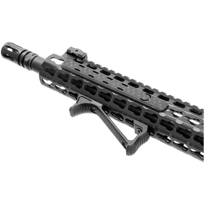 Упор Leapers Angled Foregrip, Keymod, Aluminum, Ultra Slim black 