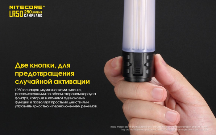 Ліхтар кемпінговий Nitecore LR50 Power Bank 