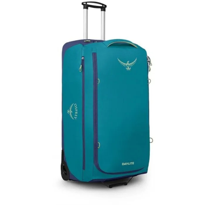 Сумка на колесах Osprey Daylite Wheeled Duffel 115 blue spikemoss/alkaline - O/S - синій/бірюзовий 