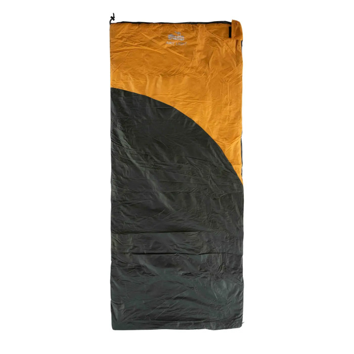 Спальний мішок Tramp Airy Light ковдра з капюш правий yellow/grey 190/80 UTRS-056 