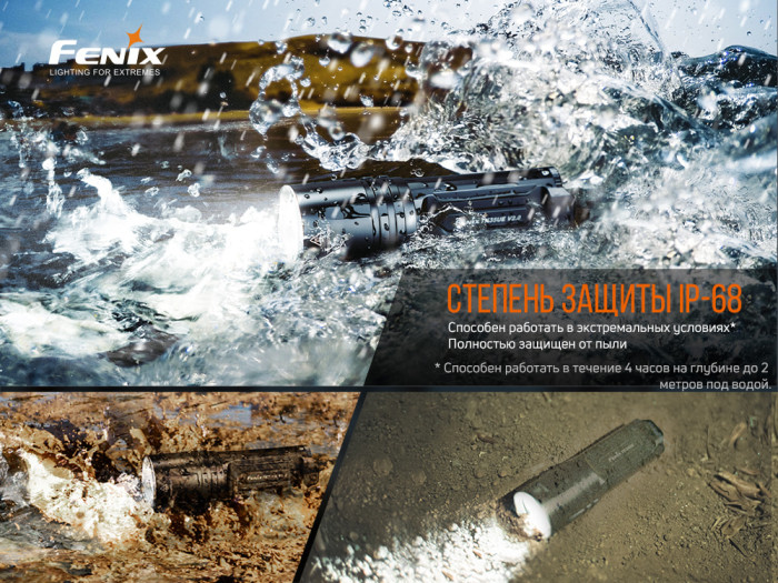 Ліхтар Fenix TK35UE V2.0 (3 х LUMINUS SST40, ANSI 5000 лм, 18650) 