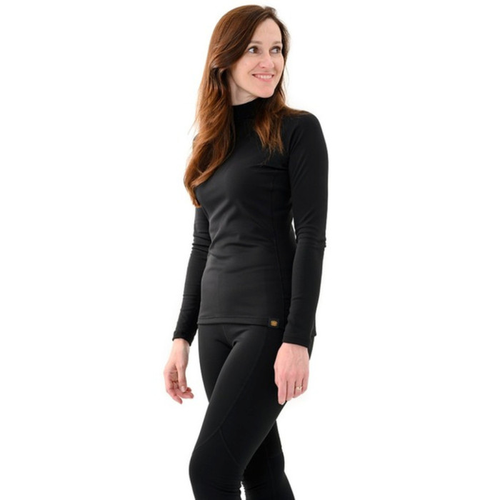 Термофутболка жіноча Turbat Yeti Top Wmn anthracite black - S - чорний 