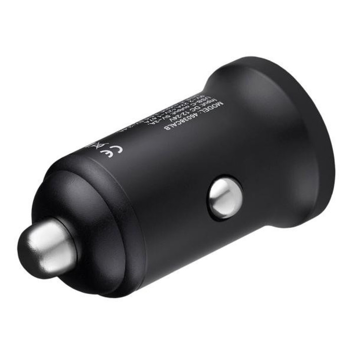 Автомобільний зарядний пристрій Brevia ePower DualChargeLED 38W 1xUSB-C+1xUSB-A 