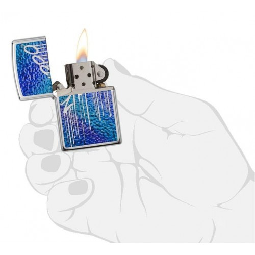 Запальничка Zippo Fuzion Liquid Logo 29097 