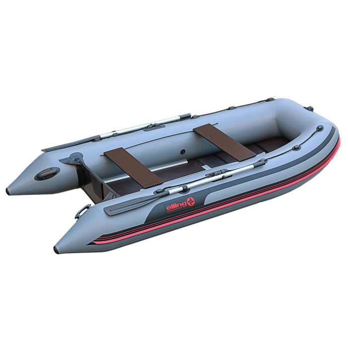 Надувний човен Elling пілот 400, Кіль, сіра 