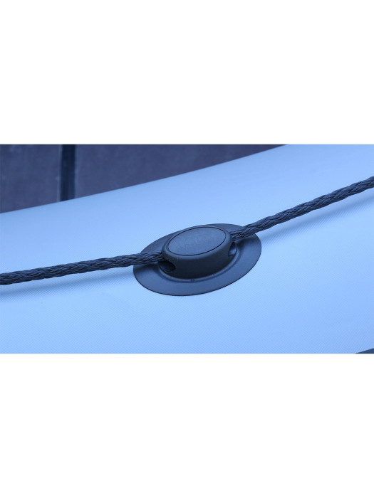 Надувний човен Elling пілот 400, Кіль, сіра 