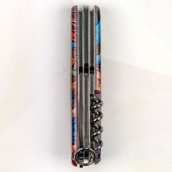 Складаний ніж Victorinox CLIMBER ZODIAC Сапфіровий дракон 1.3703.Z3260p 