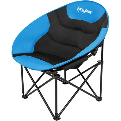 Крісло розкладне KingCamp Comfort Moon, black/blue