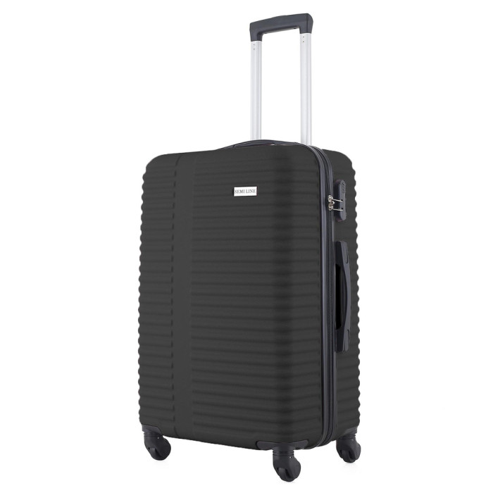 Валіза Semi Line 20" (S) Black (T5647-2)