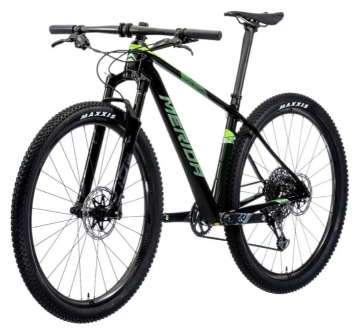 Велосипед Merida 2020 big.nine 8000 l ud+transparent green(green) 