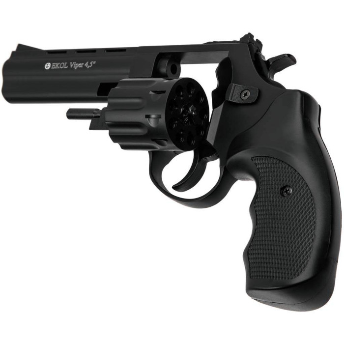 Револьвер Флобера Voltran Ekol Viper 4.5" (чорний / пластик) 