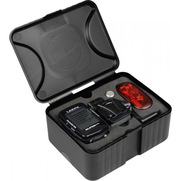 Комп'ютер Lezyne SUPER PRO GPS SMART LOADED Y13 чорний 