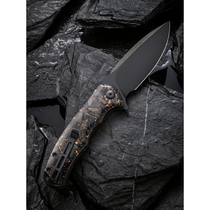 Ніж складаний Civivi Praxis Shredded Carbon Fiber C803I 