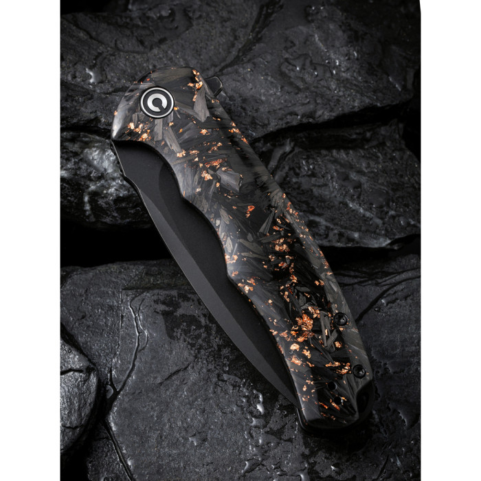 Ніж складаний Civivi Praxis Shredded Carbon Fiber C803I 
