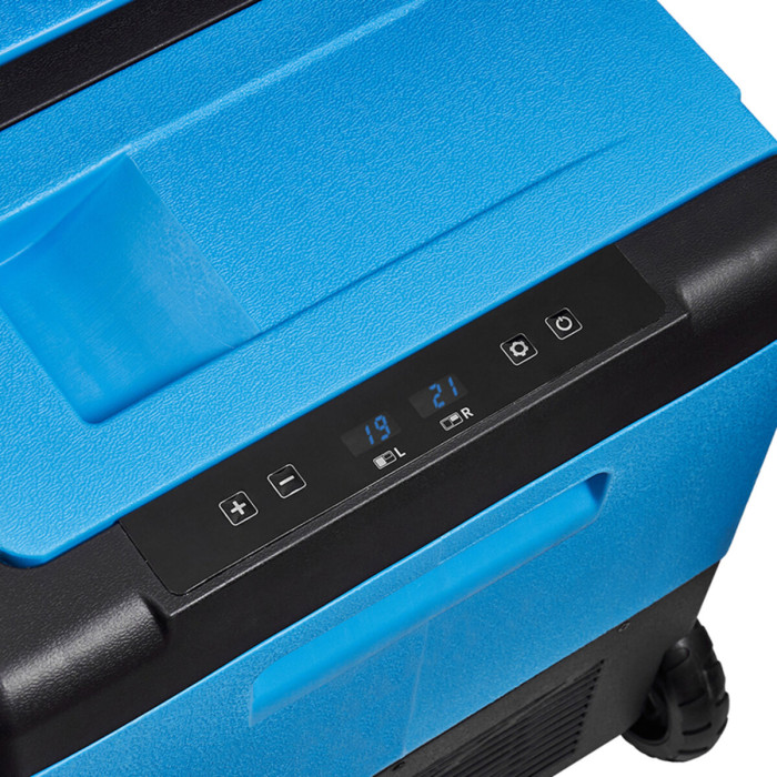 Холодильник автомобільний Brevia 38л (компресор LG) двокамерний 22335 