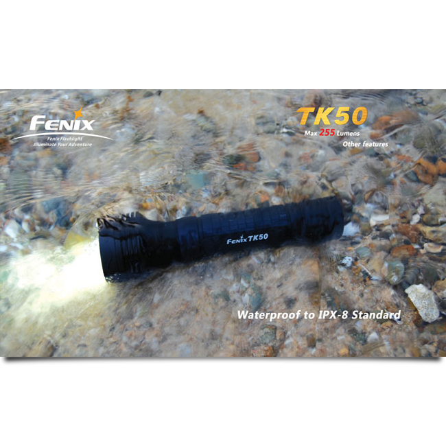 Пошуковий Ліхтар Fenix TK50 Cree XP-G (R5), 255 люмен 