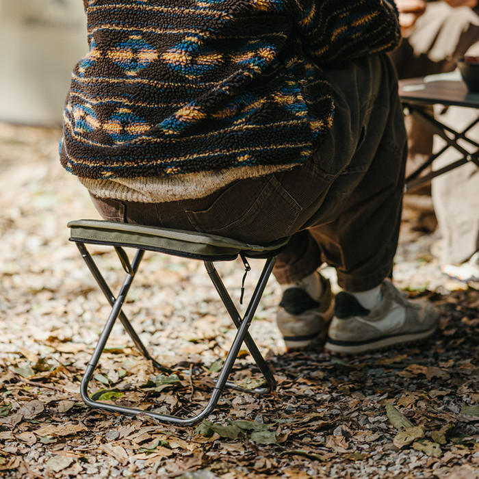 Стілець складаний Naturehike CNK2550JJ011, алюміній, оливковий 