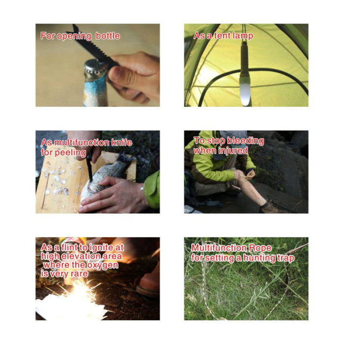 Мультифункціональна тактична лопата Kyson KS-803 