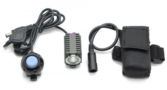 Велофара TrustFire TR-D001 (Cree XM-L2, 600 люмен, 4 режими, 2x18650) 