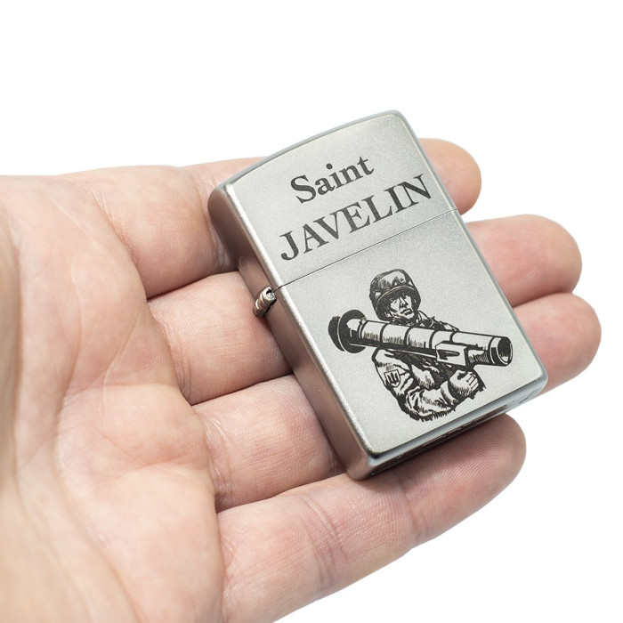 Запальничка Zippo 205 J Saint Javelin 