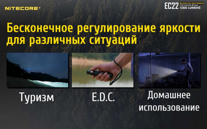 Ліхтар Nitecore EC22 