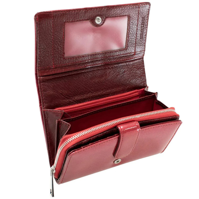 Гаманець жіночий шкіряний Semi Line RFID Red (P8237-2) 