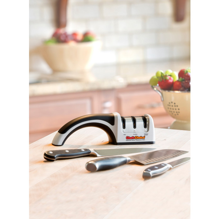 Точилка для ножів Chef's Choice Механічна для азіатських, європейських, серрейторних ножів (СН /4643) 