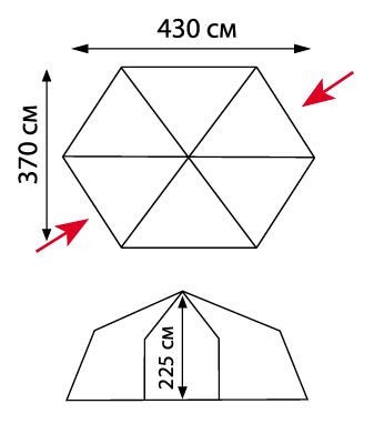 Намет Tramp Lite Mosquito orang TLT-009.02 