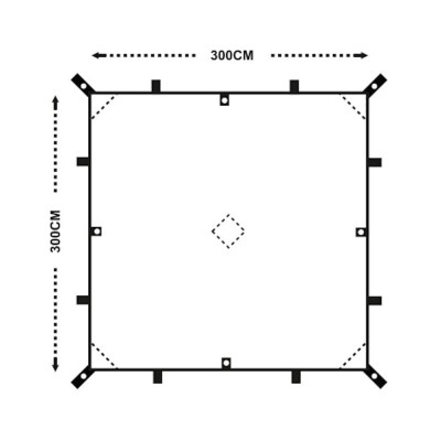 Тент Travel Extreme 3x3 м
