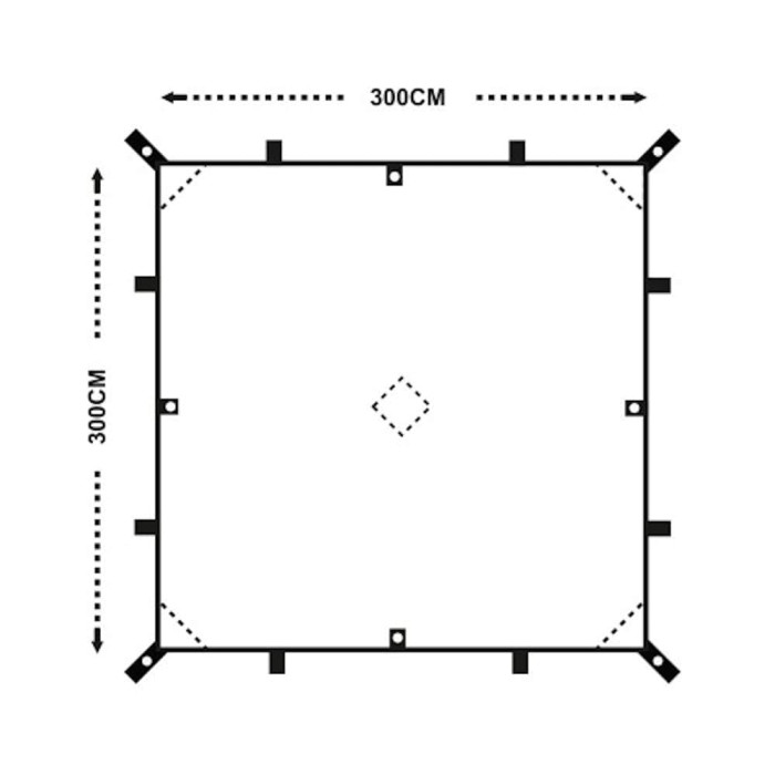 Тент Travel Extreme 3x3 м