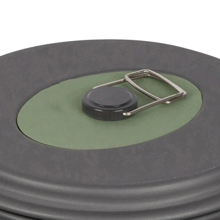 Набір посуду Bo-Camp Explorer 4 Pieces 19 Hard Anodized Grey/Green (2200241) 