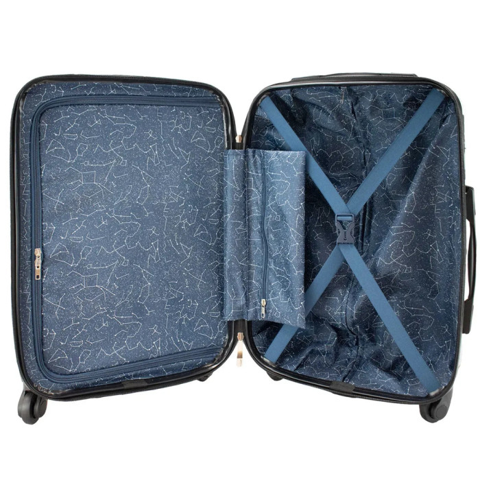 Валіза Semi Line 20" (S) NASA Black (T5800-1)