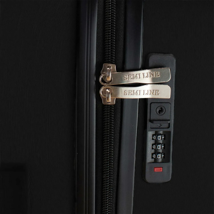 Валіза Semi Line 20" (S) NASA Black (T5800-1)