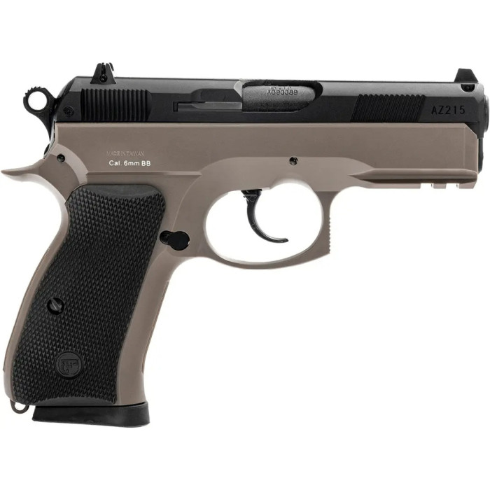 Пістолет страйкбольний ASG CZ 75D Compact FDE Spring кал. 6 мм 