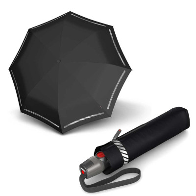 Парасолька Knirps T. 200 Reflective Solid Авто /складаний /8спіц /D99x28см