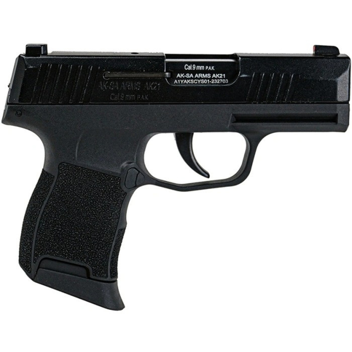 Пістолет сигнальний Aksa Arms AK21 CC-01 cal.9 PAK (Sig Sauer P365) Black 