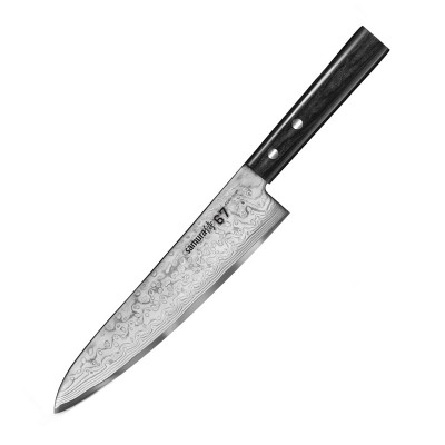 Ніж кухонний Samura 67 Damascus Шеф, 208 мм, SD67-0085