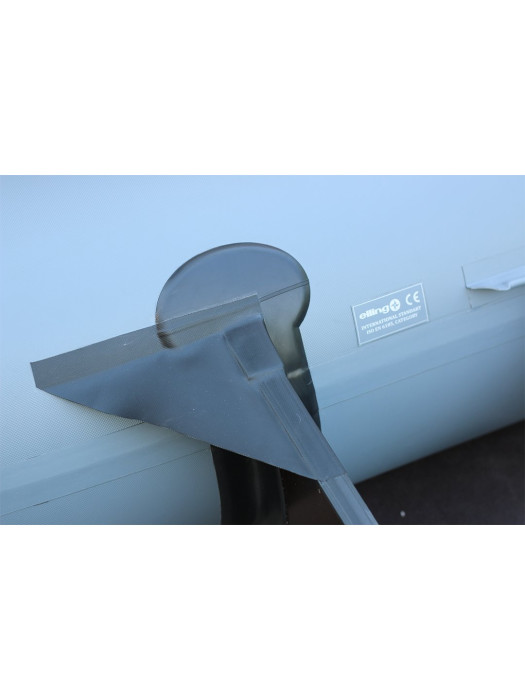 Надувний човен Elling пілот 430, Кіль, сіра 