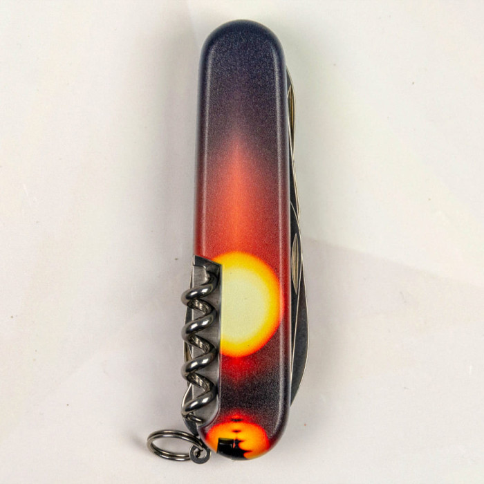 Складаний ніж Victorinox CLIMBER ZODIAC Дракон в променях сонця 1.3703.3.Z3270p 