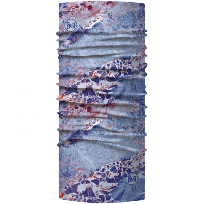 Шарф-труба Buff Coolnet UV+ Realtree Wav3 Blue Red 
