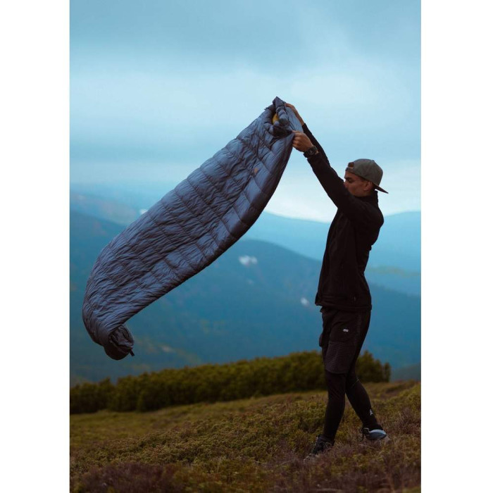 Спальник Пуховий Turbat NOX 250-сірий  