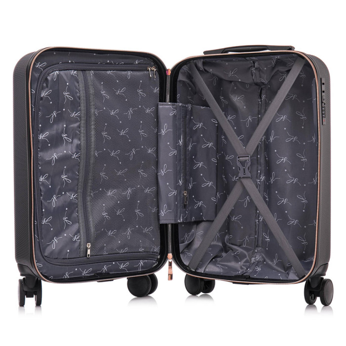 Валіза Semi Line 20" (S) Black (T5722-2)